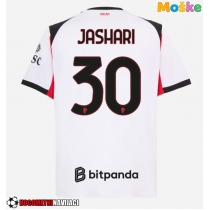 Moške Nogometnih dresov AC Milan Ardon Jashari #30 Gostujoči 2025-26 Kratki rokavi